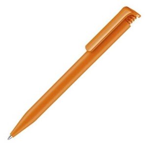 Ручка шариковая автоматическая "Senator Super Hit Matt", 1.0 мм, оранжевый, стерж. синий