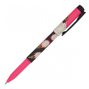 Ручка шариковая "FreshWrite. Питахайя", 0.7 мм, черный, розовый, стерж. синий