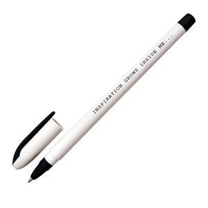 Ручка шариковая "Inspiration", 0.7 мм, серый, стерж. синий
