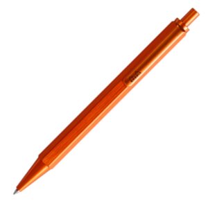 Ручка шариковая Rhodia "scRipt", 0.7 мм, оранжевый, стерж. черный