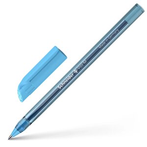 Ручка шариковая "Schneider Vizz M", светло-голубой, стерж. светло-голубой