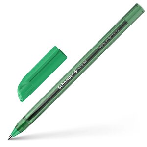 Ручка шариковая "Schneider Vizz M", зеленый, стерж. зеленый