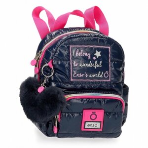 Рюкзак детский Enso "Make a wish", S, темно-синий, розовый
