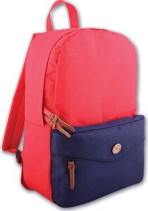 Рюкзак молодежный "Красный+синий", красный, синий