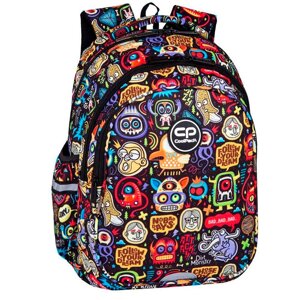 Рюкзак школьный CoolPack "Scary stickers", разноцветный