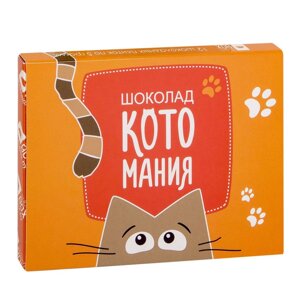 Шоколад молочный "Котомания", 60 г