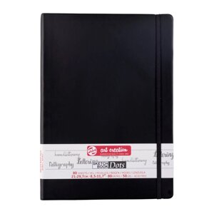 Скетчбук "ArtCreation", 21x30 см, 80 г/м2, 80 листов, точки, черный