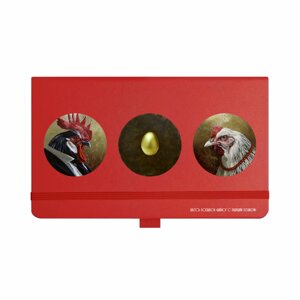 Скетчбук "Диалог с будущим гением", Алесь Богданов, 13x21 см, 140 г/м2, 80 листов, красный