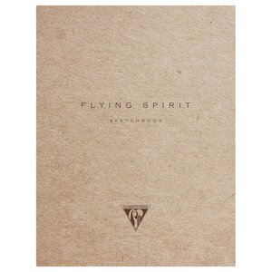 Скетчбук "Flying Spirit", 16x21 см, 90 г/м2, 60 листов, бежевый