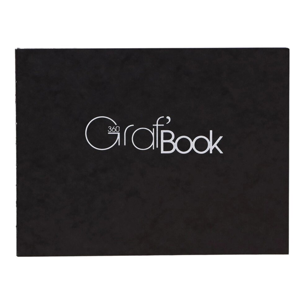 Скетчбук "Graf Book 360" сшитый, 15.2x21 см, 100 г/м2, 100 листов от компании «Офистон маркет» - фото 1