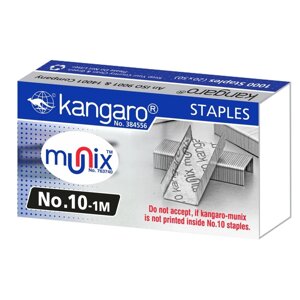 Скобы "Kangaro"10, 5000 шт, металлик