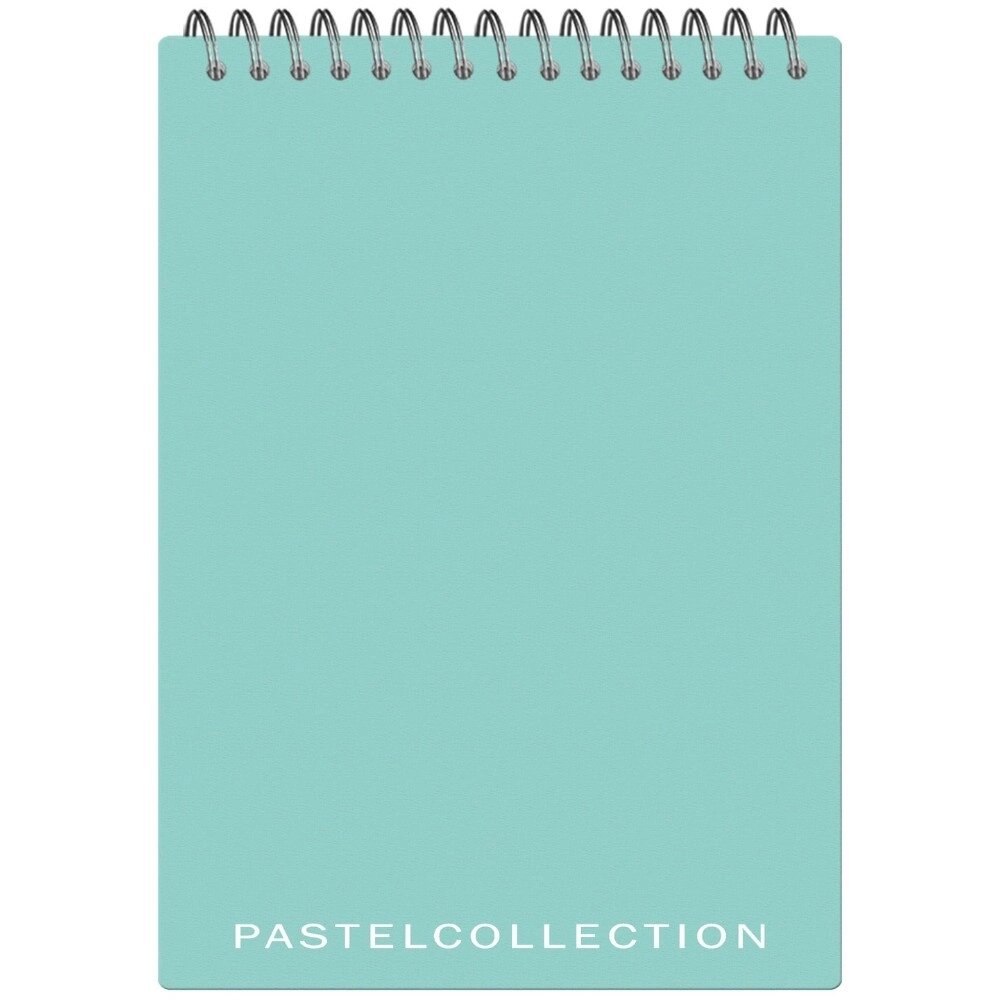 Тетрадь "Pastel Collection", А5, 60 листов, клетка, мятный, голубой от компании «Офистон маркет» - фото 1