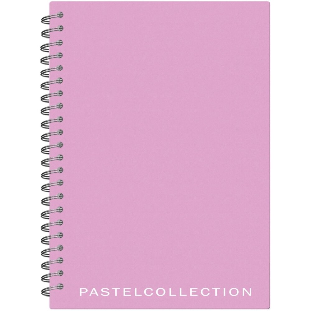 Тетрадь "Pastel Collection", А5, 80 листов. клетка, розовый, фиолетовый от компании «Офистон маркет» - фото 1