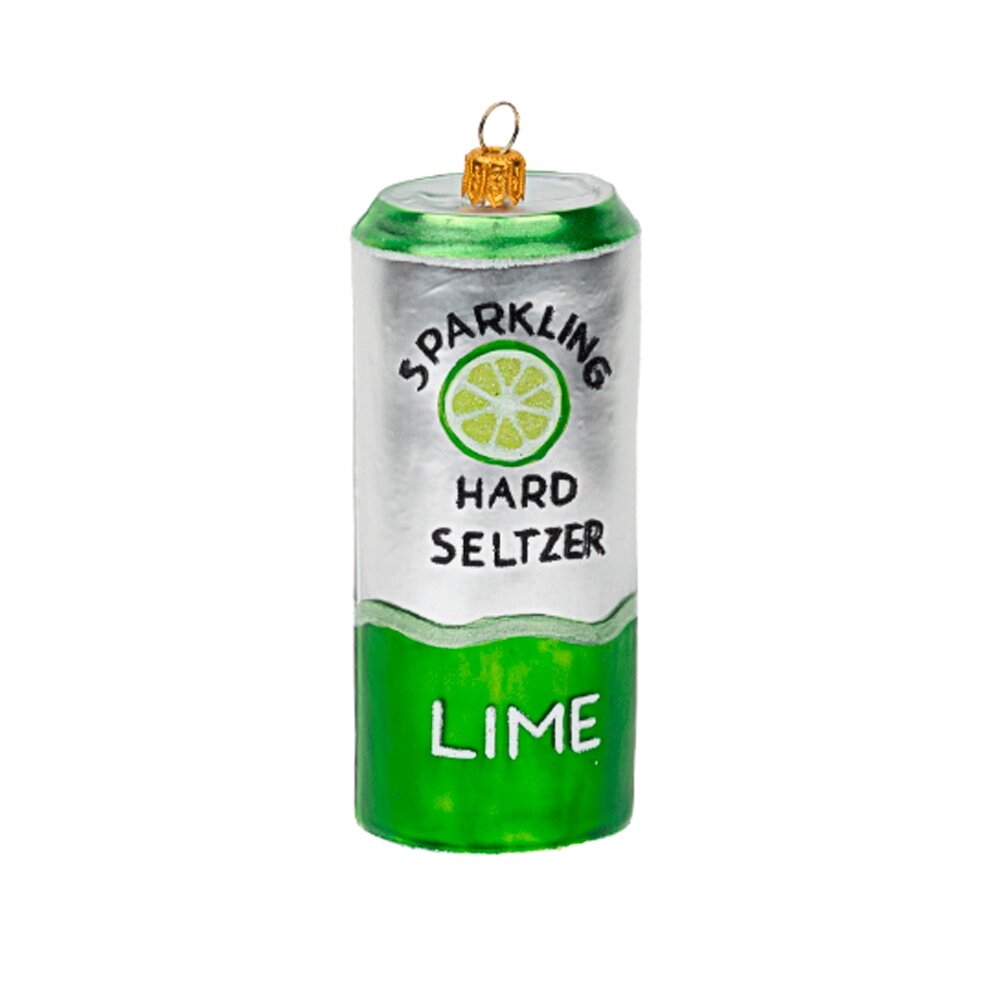 Украшение елочное "Hard Seltzer Lime Can", ассорти от компании «Офистон маркет» - фото 1