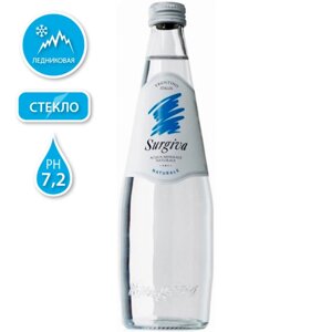 Вода минеральная природная питьевая «Surgiva», 0.5 л., негазированная