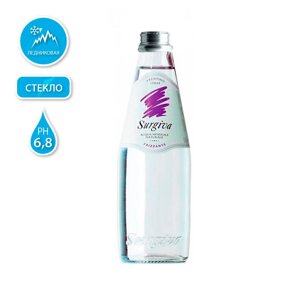 Вода минеральная природная питьевая «Surgiva», 1 л, газированная