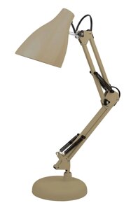 Настольный светильник ЭРА  N-123-Е27-40W-BG бежевый