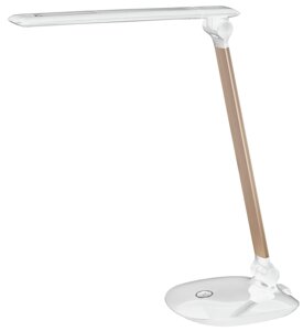 Настольный светильник ЭРА NLED-456-10W-W-G белый с золотом