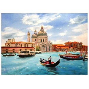 Алмазная мозаика живопись 40*50см Венеция DV-9514-12