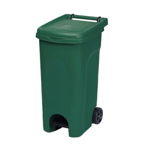 Бак для мусора контейнер Elfplast ЗЕЛЕНЫЙ 80 л. elf 628
