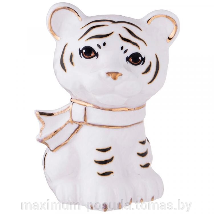 Белый тигр фигурка 7,5*7*9,5 СМ Lefard от компании MAXIMUM-POSUDA - фото 1