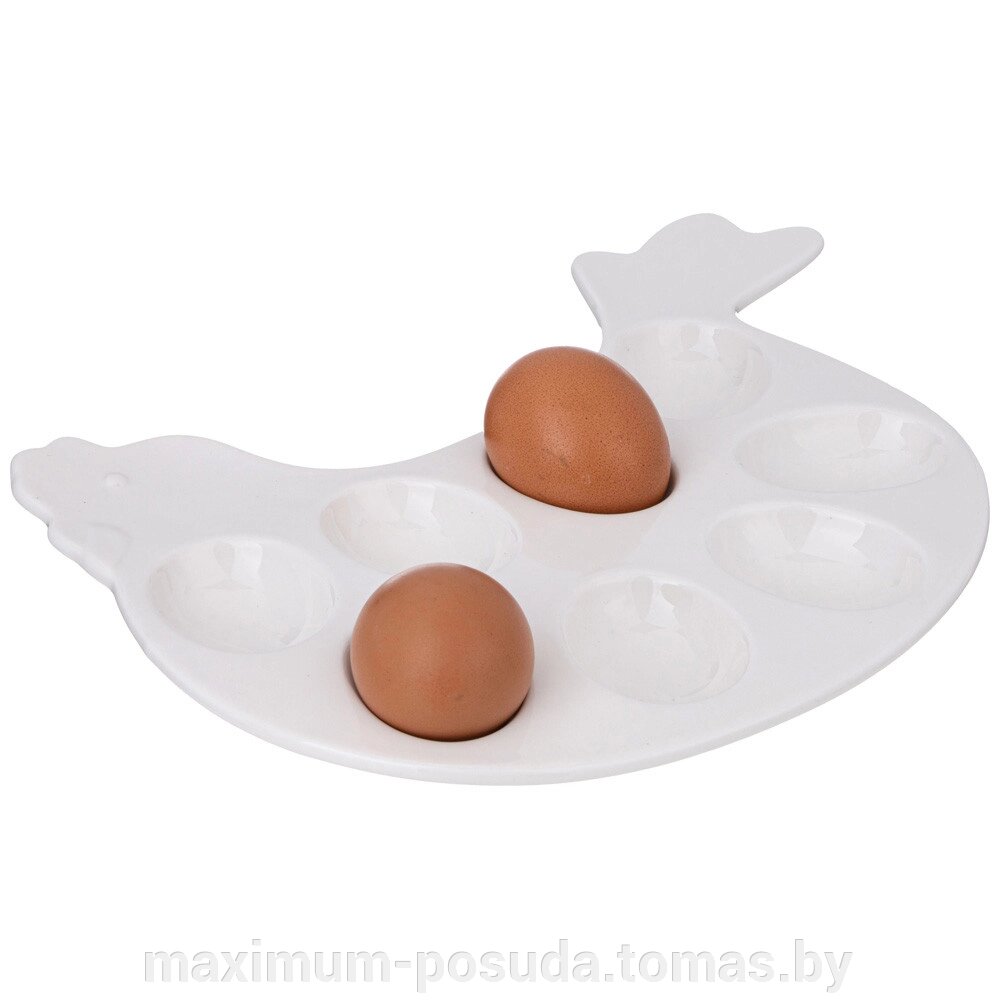 Блюдо для яиц LEFARD "SUNDAY" 25,8*21*2,2 СМ 85-2002 от компании MAXIMUM-POSUDA - фото 1