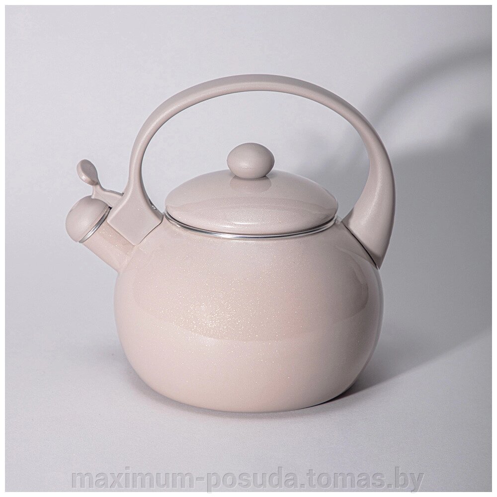 Чайник эмалированный  со свистком AGNESS "CHARM", 2,2Л 934-603 от компании MAXIMUM-POSUDA - фото 1