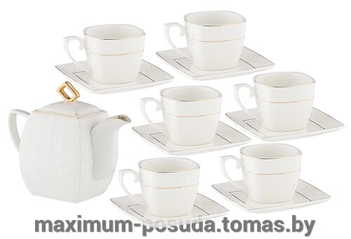 Чайный набор BK-6841  Bekker 13пр. от компании MAXIMUM-POSUDA - фото 1
