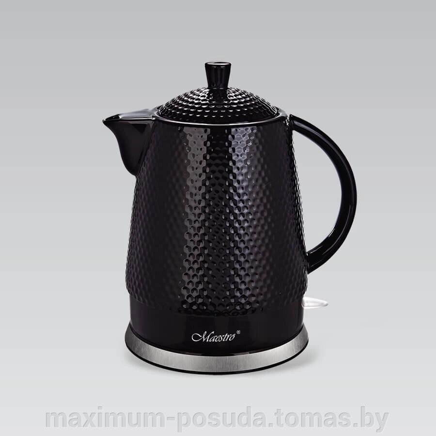 Электрический керамический  чайник Maestro MR-069-BLACK от компании MAXIMUM-POSUDA - фото 1