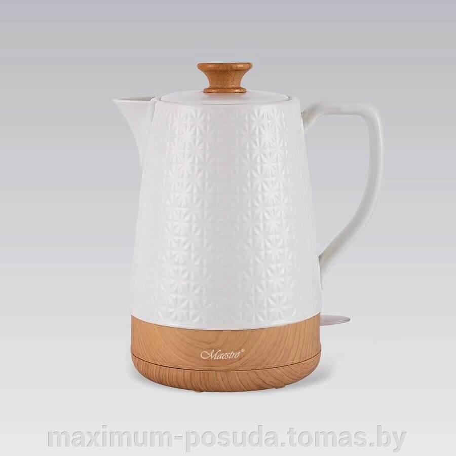 Электрический керамический  чайник  Maestro MR-076   1,8 л от компании MAXIMUM-POSUDA - фото 1