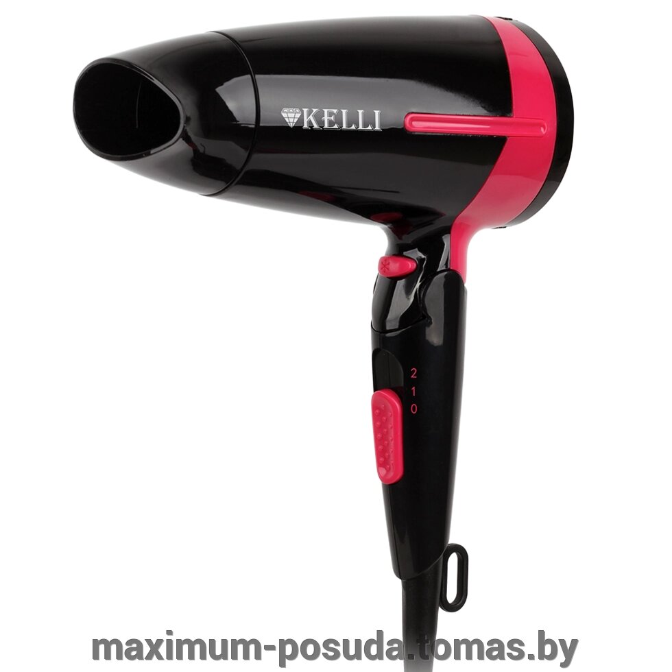 Фен для волос 2 скорости KELLI - KL-1120 от компании MAXIMUM-POSUDA - фото 1