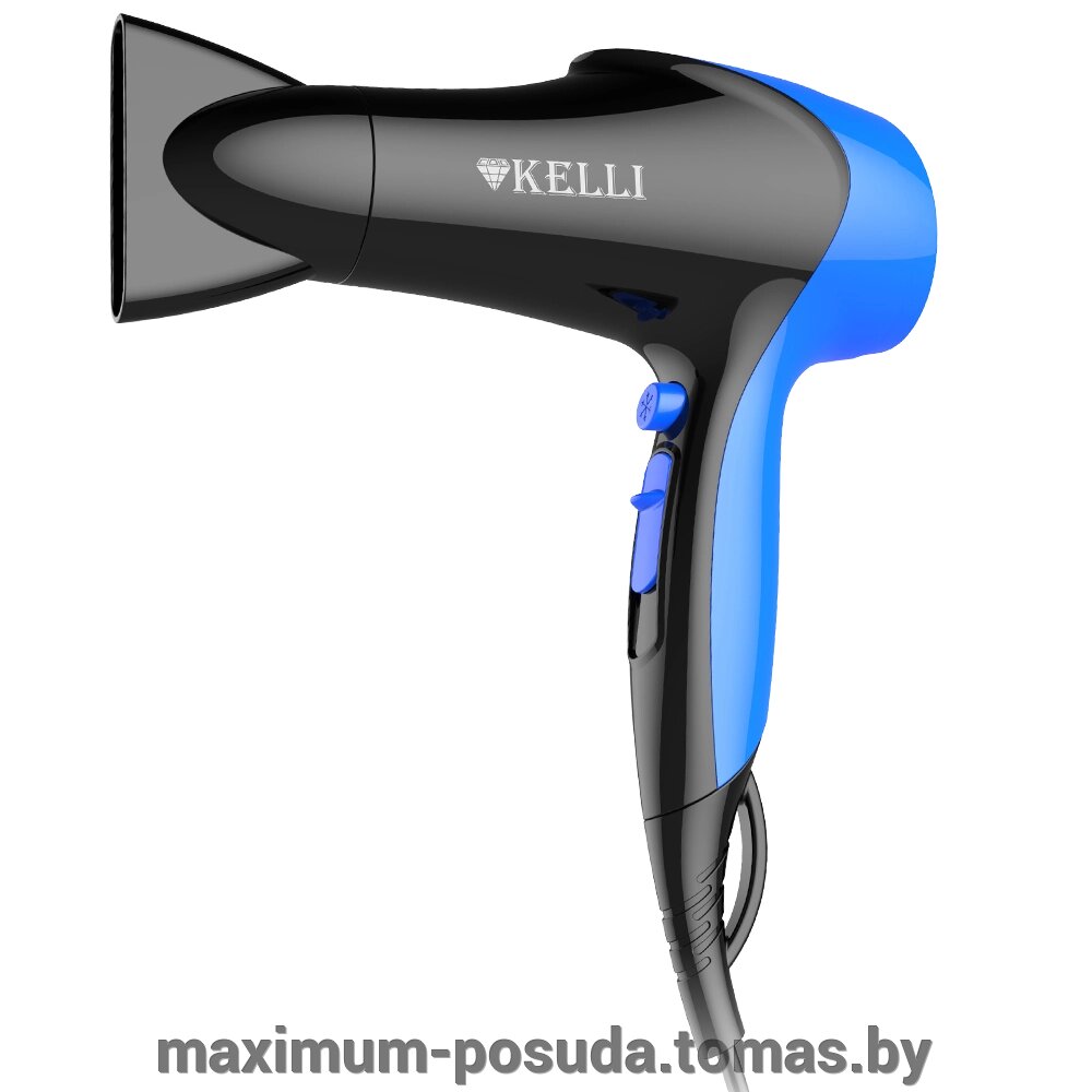 Фен для волос 2 скорости KELLI  - KL-1121 от компании MAXIMUM-POSUDA - фото 1