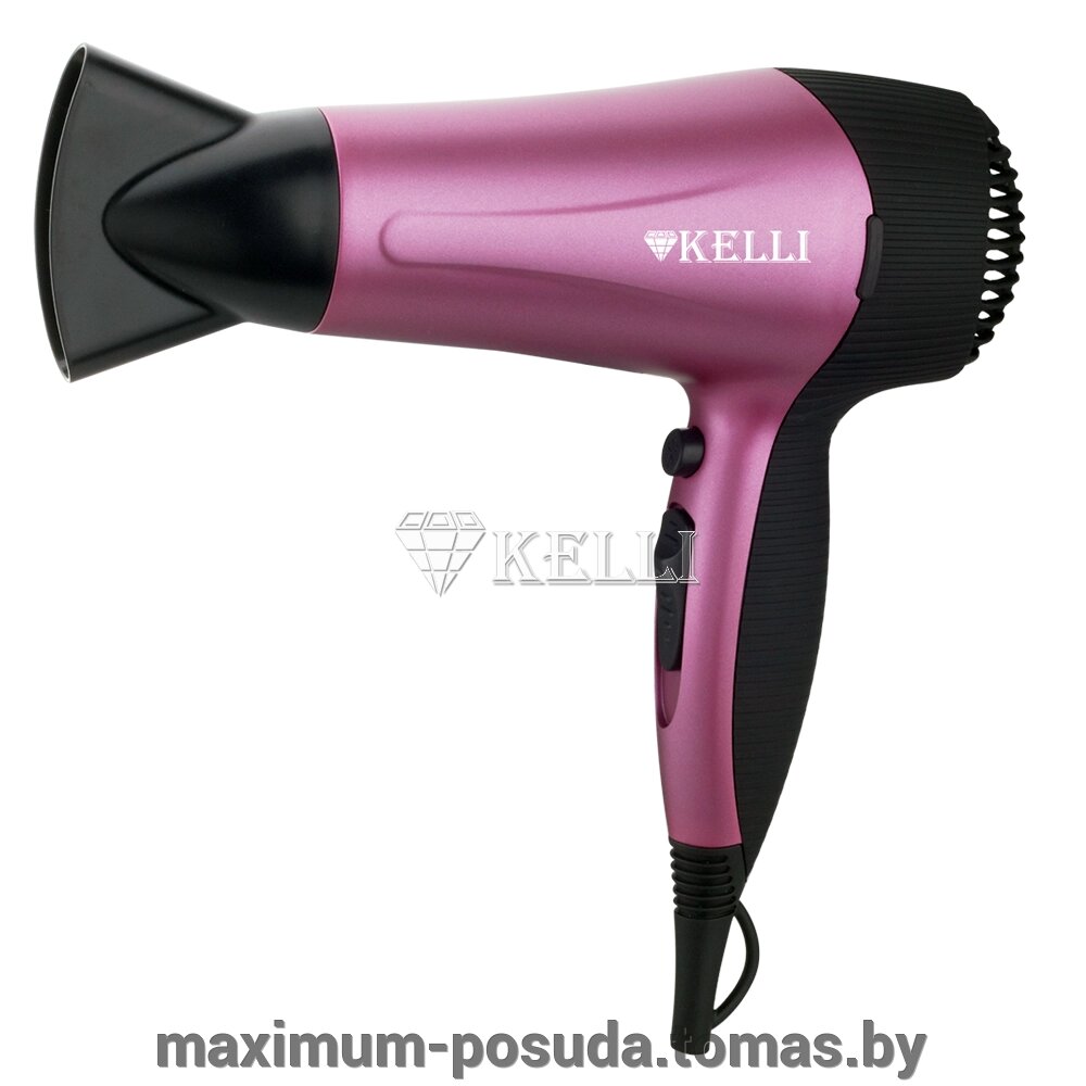 Фен для волос профессиональный KELLI KL 1109 от компании MAXIMUM-POSUDA - фото 1
