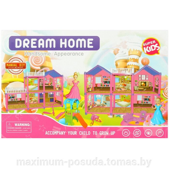 Игровой набор "Дом мечты" мод. 379-9 : DV-T-2255 1 шт от компании MAXIMUM-POSUDA - фото 1