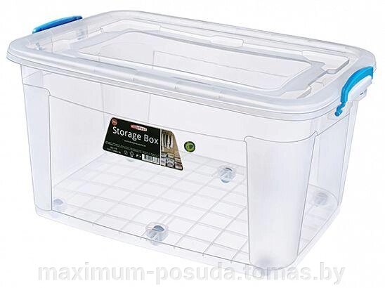 Контейнер «Storage Box» 50 л. на колёсах  376 от компании MAXIMUM-POSUDA - фото 1