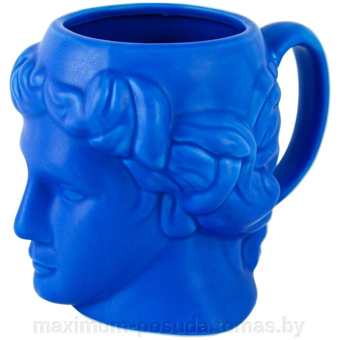 Кружка "Голова Давида" синяя 600мл DV-H-1328B от компании MAXIMUM-POSUDA - фото 1