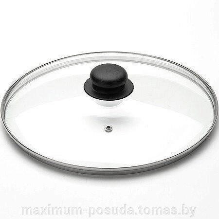 Крышка для кастрюли стеклянная 28 см от компании MAXIMUM-POSUDA - фото 1