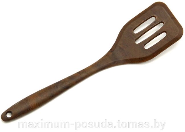 Лопатка Maestro  - силикон, коричневая  MR 1150 от компании MAXIMUM-POSUDA - фото 1