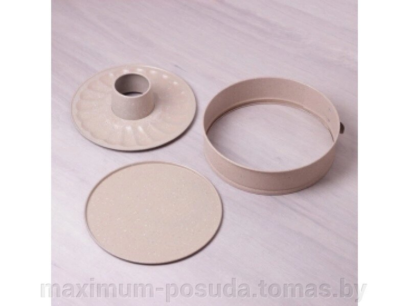 Набор  форм для выпекания Kamille  - 3пр Marble KM 6023 от компании MAXIMUM-POSUDA - фото 1