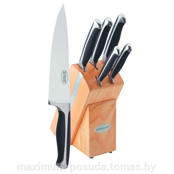 Набор ножей 6 предметов Bohmann BH-5044 от компании MAXIMUM-POSUDA - фото 1