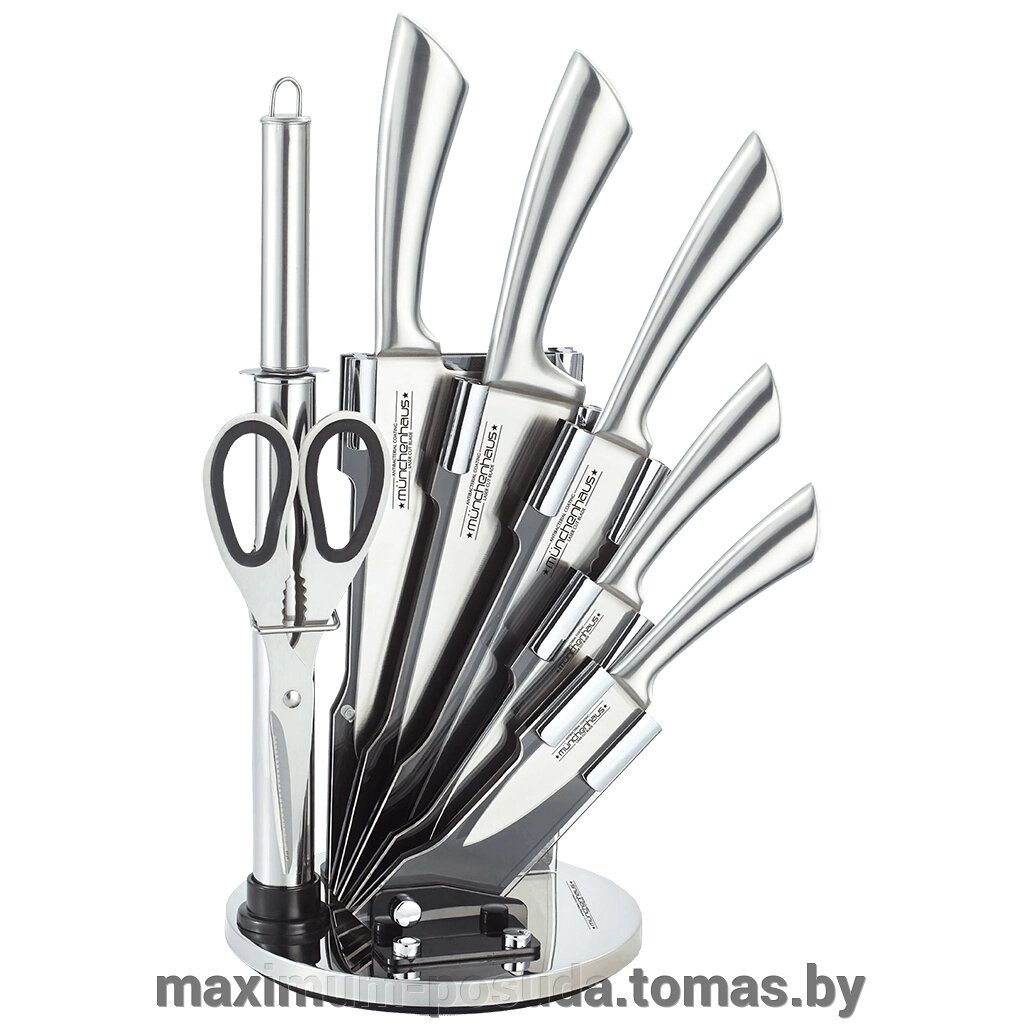 Набор ножей из нержавеющей стали 8 предметов Munchenhaus MH-22380 от компании MAXIMUM-POSUDA - фото 1