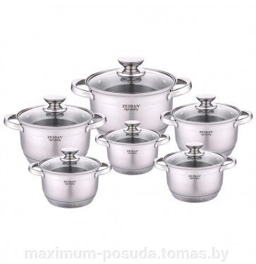Набор посуды, 12 предметов Z-51210 от компании MAXIMUM-POSUDA - фото 1
