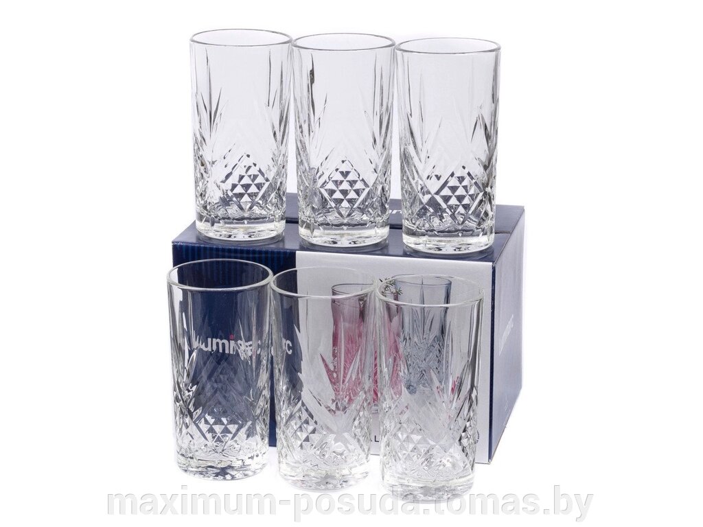 Набор стаканов Luminarc Salzburg P4185 от компании MAXIMUM-POSUDA - фото 1