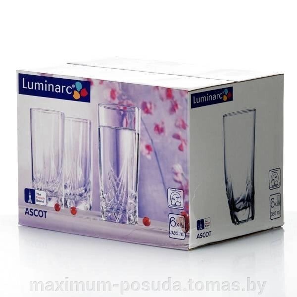 Набор стаканов Luminarc 9813 Ascot от компании MAXIMUM-POSUDA - фото 1
