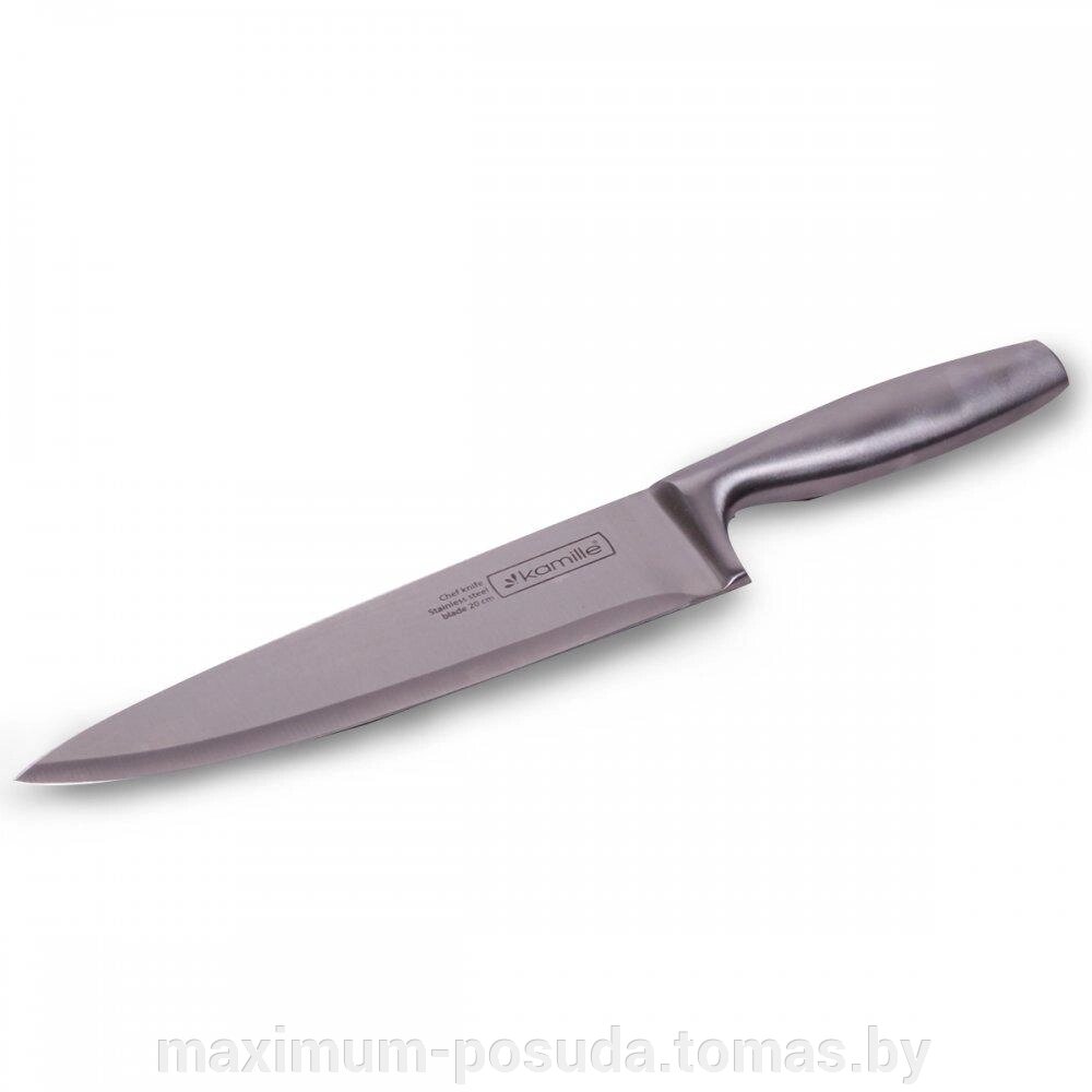 Нож поварской Kamille KM-5140 от компании MAXIMUM-POSUDA - фото 1