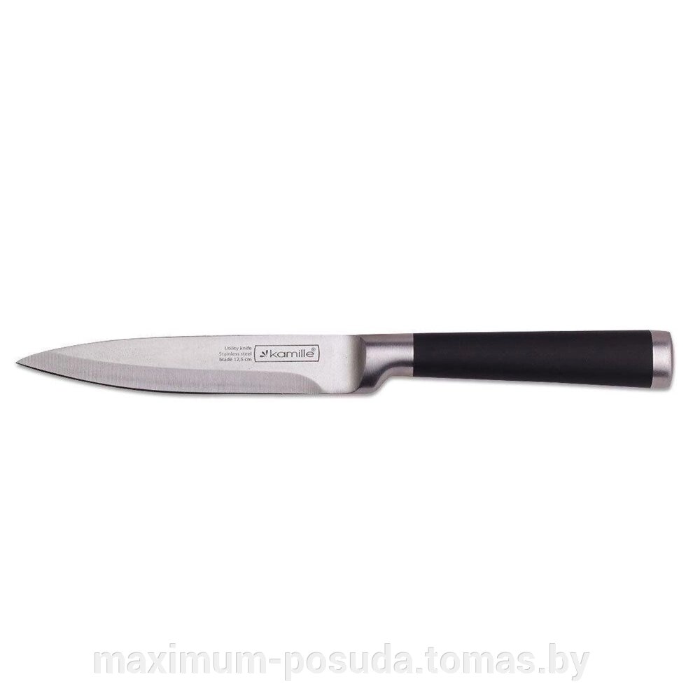Нож универсальный  из нержавеющей стали Kamille KM 5193 от компании MAXIMUM-POSUDA - фото 1
