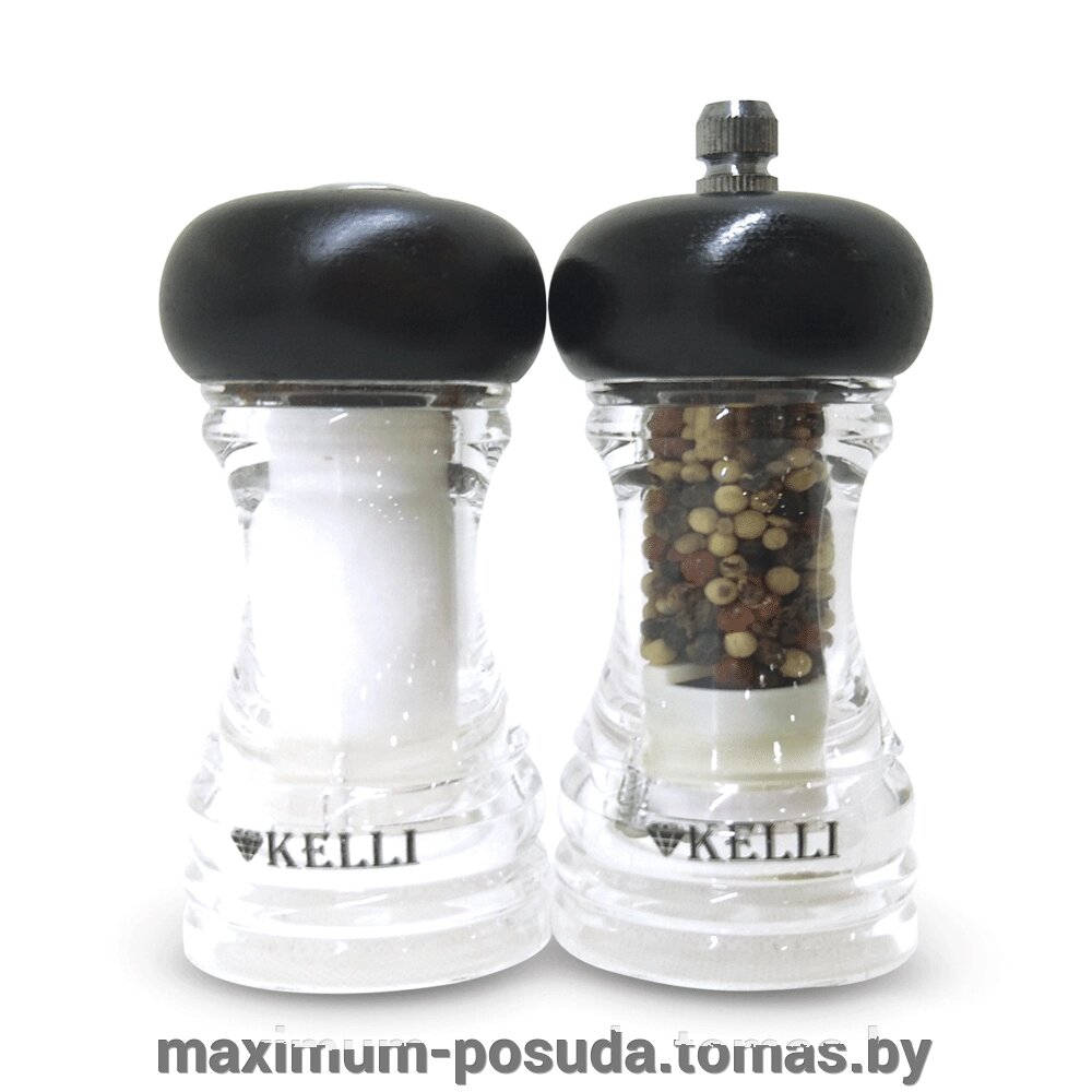 Перечница-мельница и солонка -Kelli  KL-11112 от компании MAXIMUM-POSUDA - фото 1