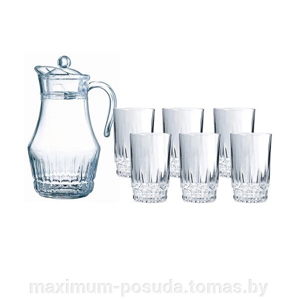 Питьевой набор Arcopal Lancier (7 предметов) L4985 от компании MAXIMUM-POSUDA - фото 1