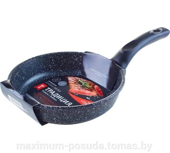 Сковорода без крышки ТРАДИЦИЯ  с  антипригарным покрытием  20 см  ТГ2201 от компании MAXIMUM-POSUDA - фото 1