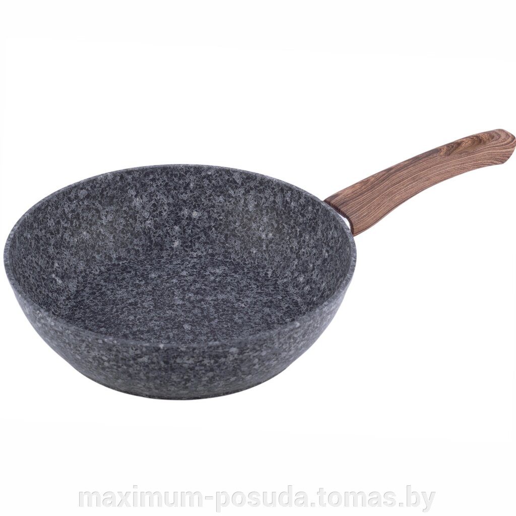 Сковорода глубокая 28 см. из алюминия Kamille KM-4167 с гранитным покрытием от компании MAXIMUM-POSUDA - фото 1